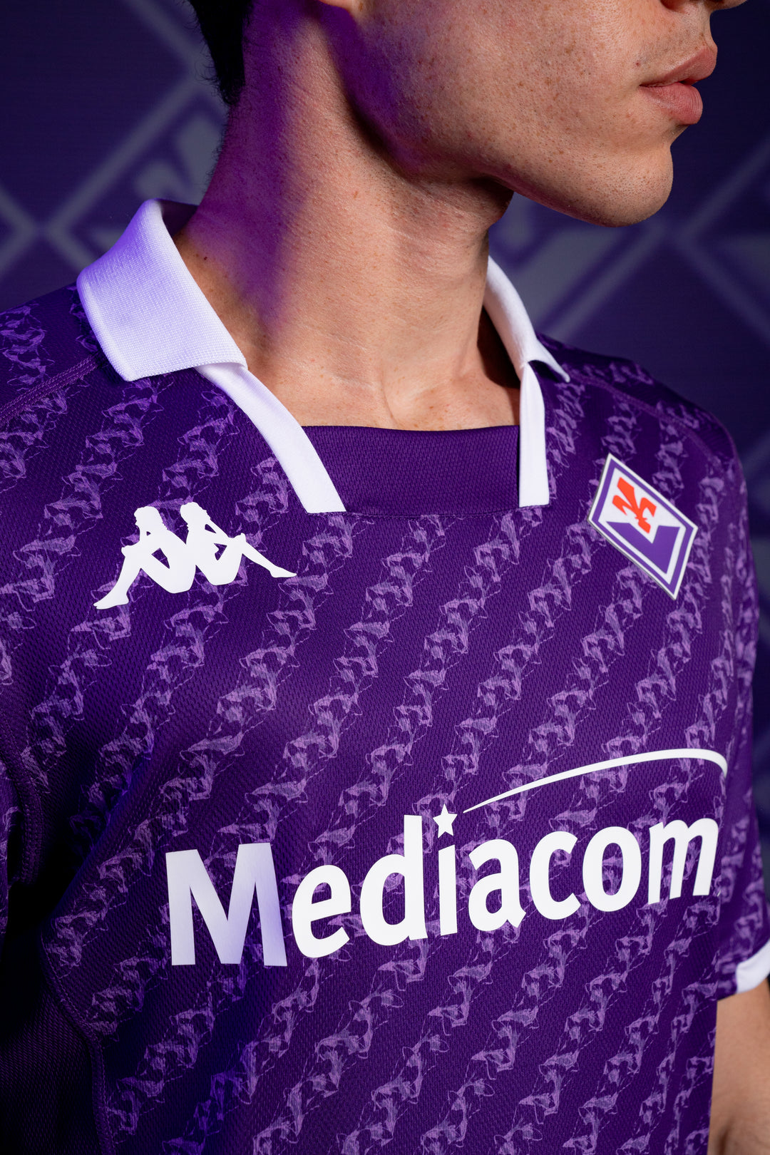 Maillot Kombat Pro Home ACF Fiorentina 23/24 Violet Homme