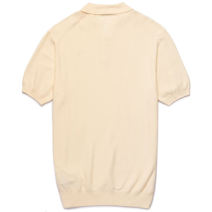 Polo Ogma Robe di Kappa Beige Unisexe