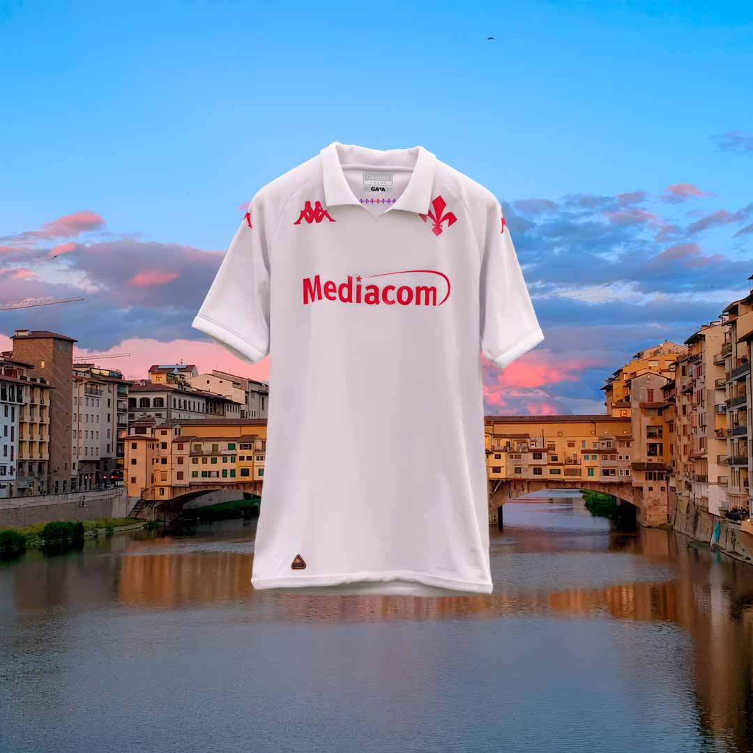 Maillot Kombat Away ACF Fiorentina 24/25 Blanc Homme