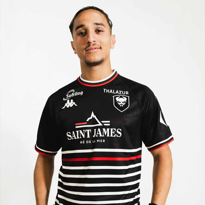 Maillot Kombat Away SM Caen 24/25 Noir Homme