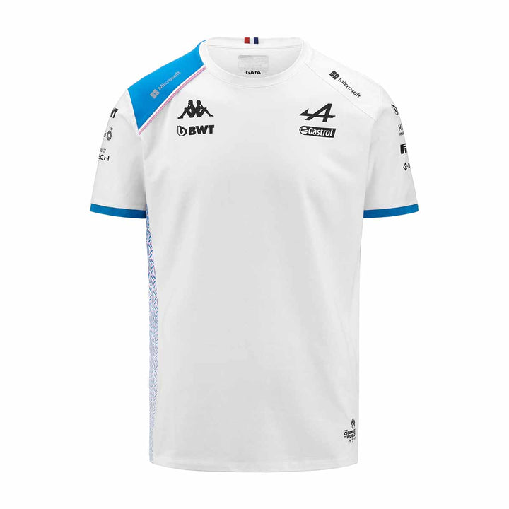 T-Shirt Amiry BWT Alpine F1 Team 2023 Enfant Blanc