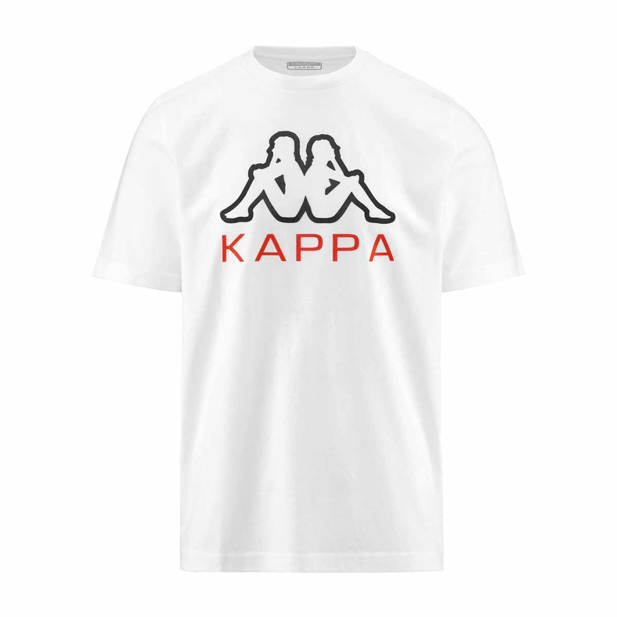 T-shirt homme Edgar Sportswear Blanc | Kappa France