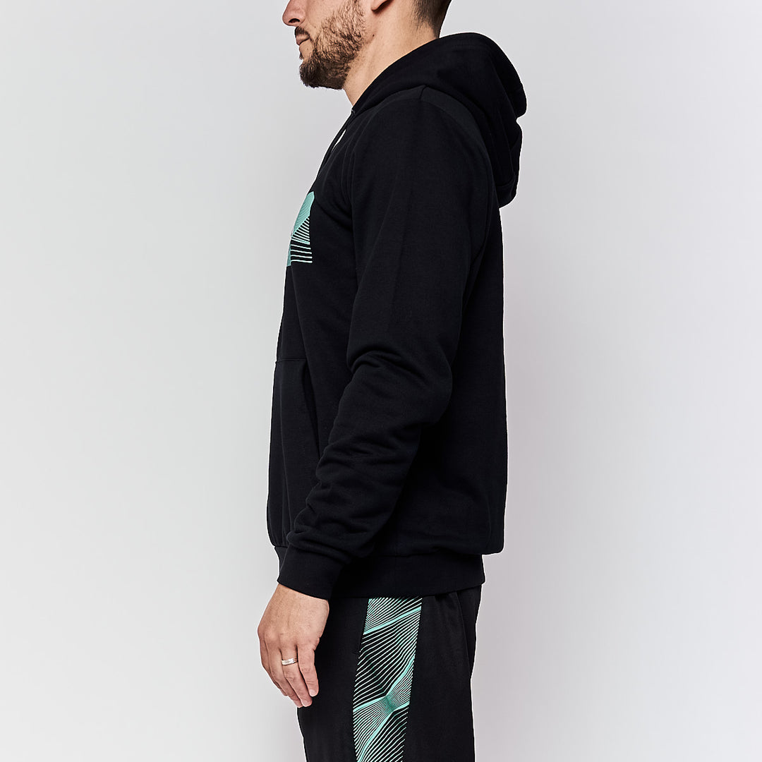 Hoodie homme Eldyn Sportswear Noir